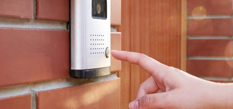 apartment door buzzer installation in North Fair Oaks